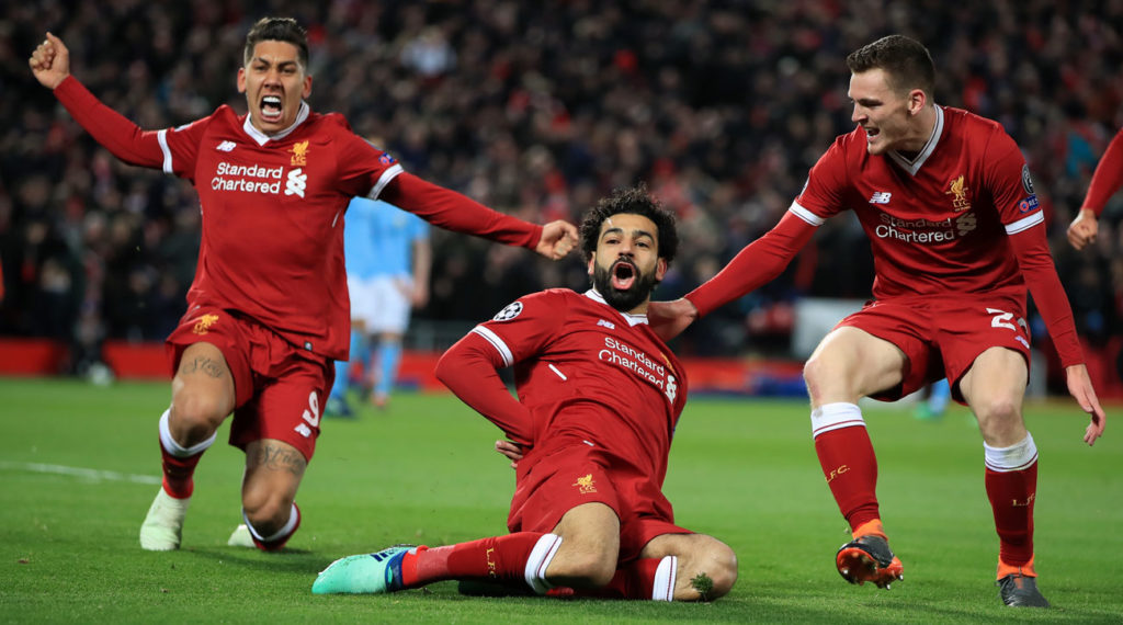 Selebrasi Pemain Liverpool