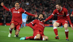 Selebrasi Pemain Liverpool