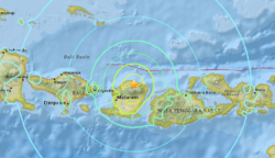 Pusat Gempa 7 SR Lombok Utara