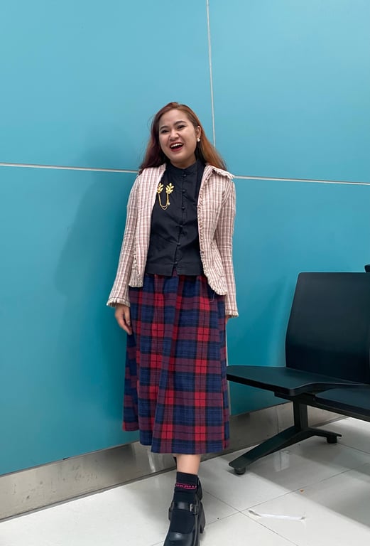 Arfiana Maulina dalam perjalanan mewakili Indonesia di APFSD Youth Forum, Bangkok, Thailand (Sumber: Dok. Pribadi/Arfiana Maulina)